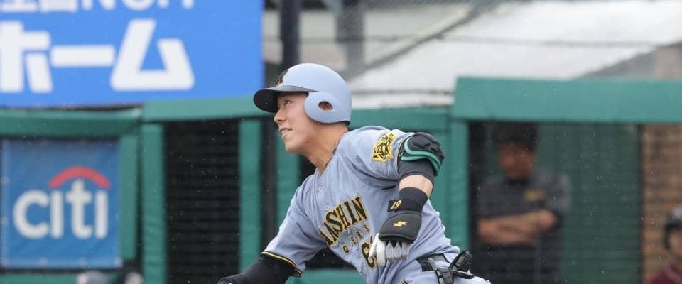 阪神・豊田が三回に先制の２点タイムリー二塁打　２戦連続スタメン起用に応える