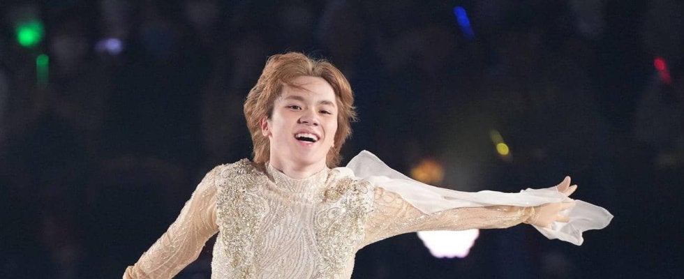 宇野昌磨さん「めちゃめちゃ元気」“師弟デュエット”で40歳ランビエルさんに尊敬のまなざし