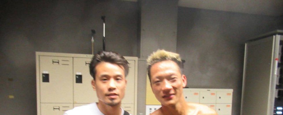 辰吉寿以輝が中嶋一輝のV3を観戦「このぐらい強くいてもらわないと嫌ですね」控室も訪問