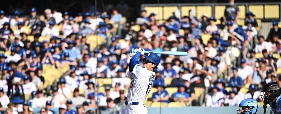 ドジャースがパヘスの逆転３ランで鮮やか勝利　大谷翔平はパパ初「父の日」に青バットで３安打