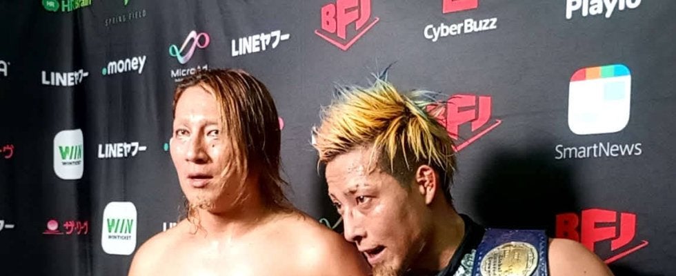【ノア】金髪夫婦が藤田ミノル＆日高郁人を撃破「余裕で勝てると。あの２人、怪物だった」