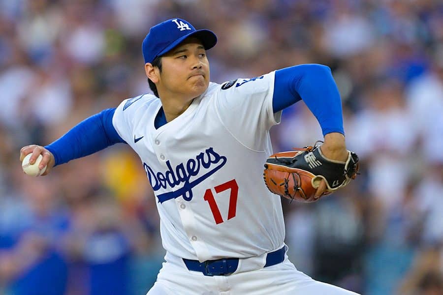 大谷翔平が最速161キロ 1回2安打1失点