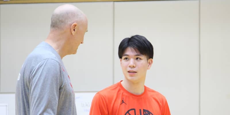Bリーグ参戦し“体重増”の瀬川琉久…日本代表・ホーバスHCも評価「特別な選手」