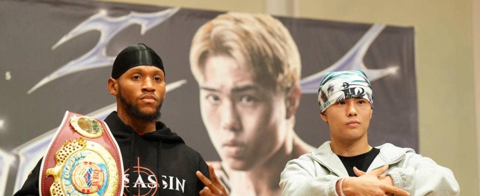 19日世界初挑戦の佐々木尽「８－２ぐらいで自分が勝つ」王者ノーマン Jr. とにらみ合いも