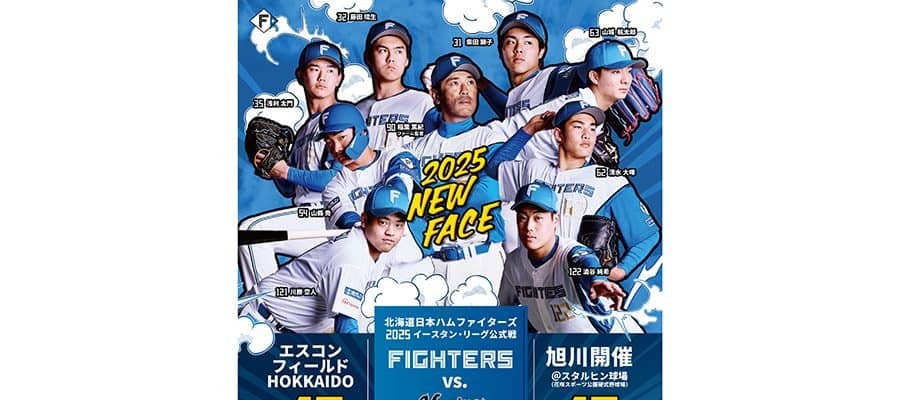 日本ハム、ファーム道内3連戦のチケット販売要項を発表　エスコンで“特別席”開放