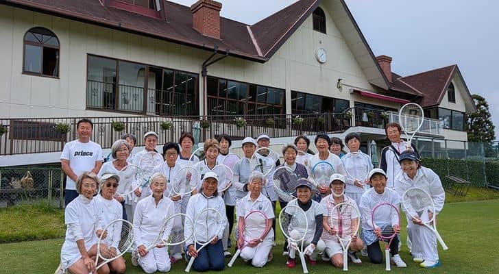 元全日本プレーヤーの女性が集う「第40回プリンスクラシックレディーステニス」が開催