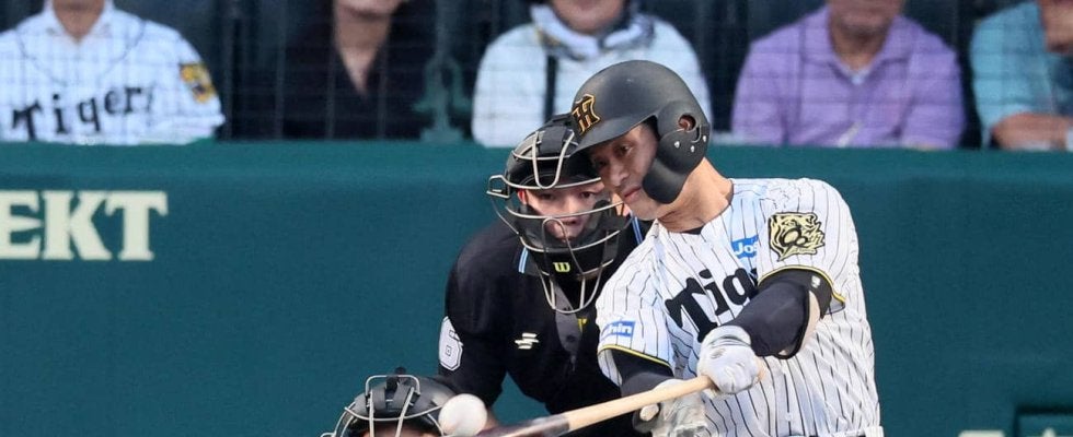 【阪神】バットも天才？　坂本誠志郎がモイネロ打ち　交流戦打率４割超え「恐怖の７番打者」