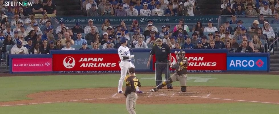 「ウソでしょ！？」大谷翔平、際どい判定に“戸惑い”リアクション「まじ審判さぁ」「厳しいって」ファンから不満の声