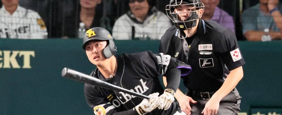 【ソフトバンク】石塚綜一郎、高校時代のスターから延長代打決勝打「プロの舞台でヒーローに」