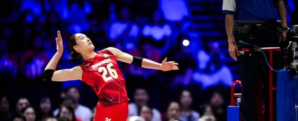 【バレー】日本女子、パリ五輪金のイタリアに２－３で惜敗　４度のマッチポイントはね返される