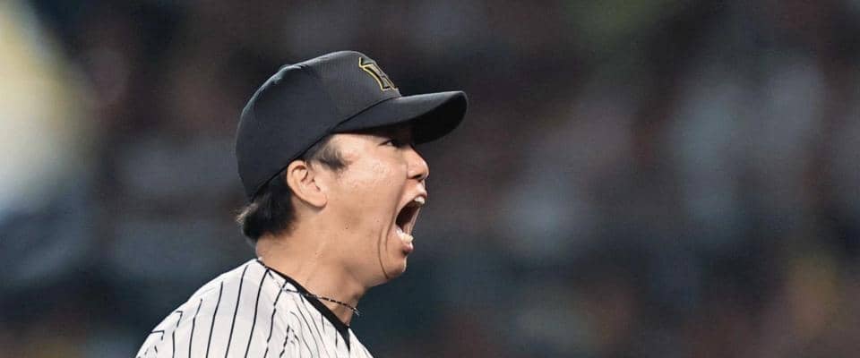 阪神・村上　モイネロと白熱「楽しく投げた」　尻上がり８回１失点は「小幡の守備で助かった」近本好守にも感謝