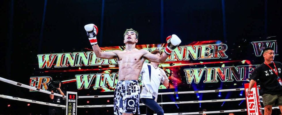 【RISE】加藤有吾が第１試合で大会に火を付ける衝撃の失神KO勝ち！鈴木真彦との対戦熱望