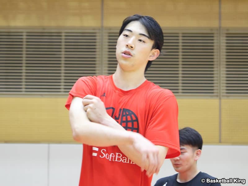 ロスター入りを目指す川島悠翔の決意