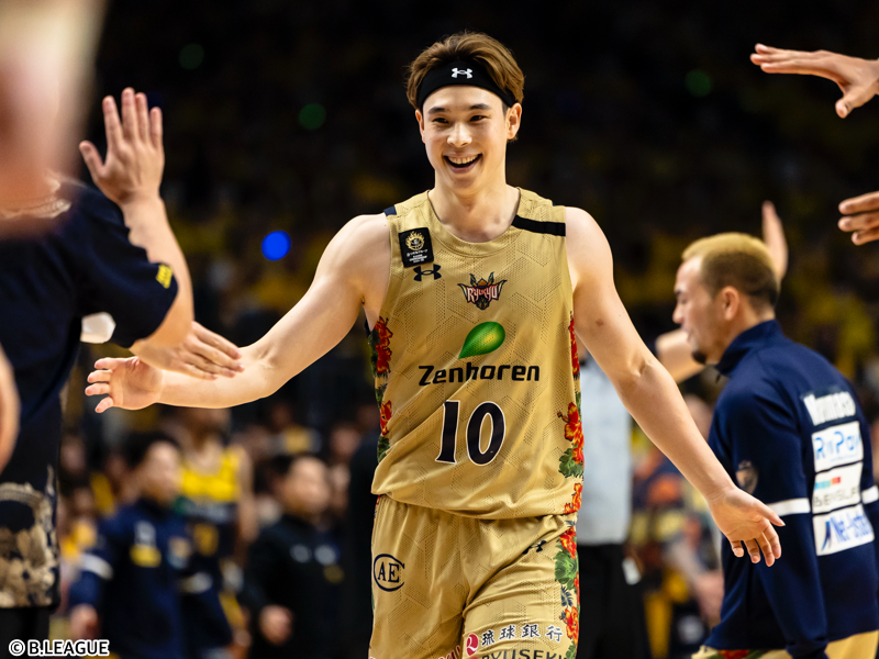 琉球が荒川颯と契約継続 今季全試合出場