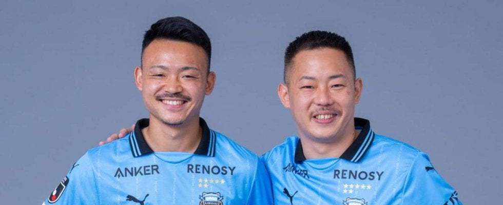 【川崎Ｆ】河原創がそっくりザ・マミィ酒井貴士と初対面　７・５に始球式＆献血イベント