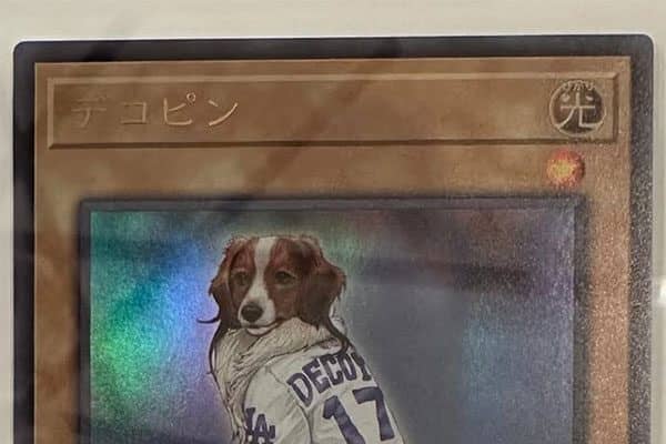 異例　デコピンが遊戯王カードに…大谷翔平がSNSで公開　“オフの日”最新ショットも