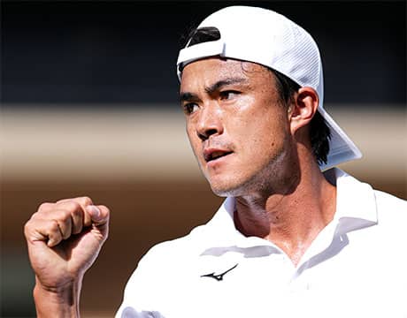 ダニエル太郎 予選2回戦進出