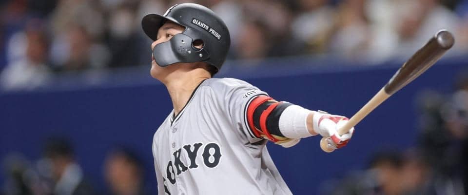 巨人・坂本勇人の今季１号ソロで先制　今季８９打席目で待望の一発