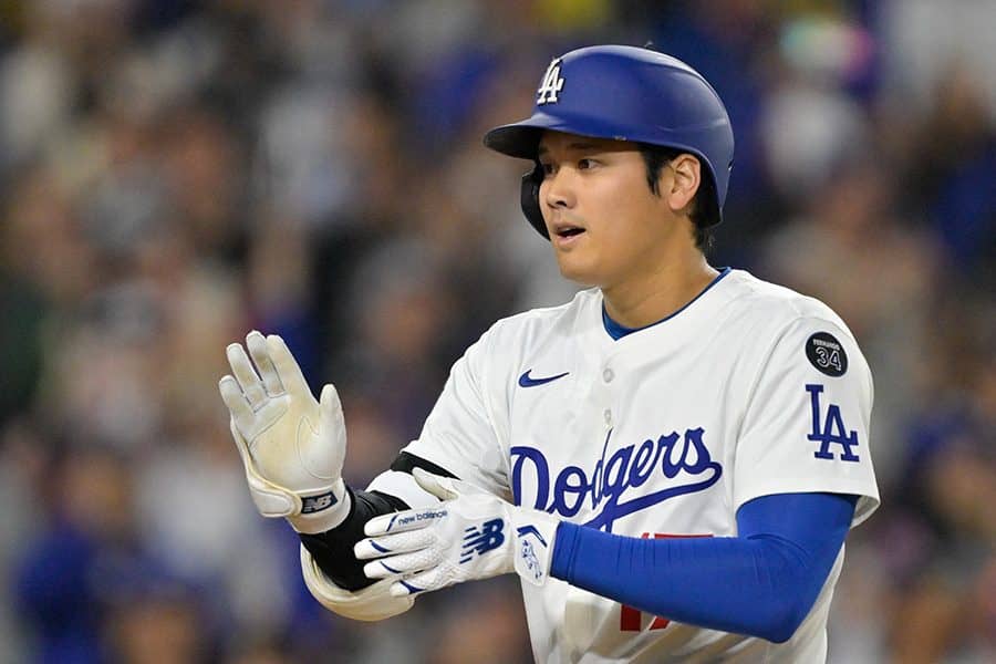大谷翔平ルーキー初勝利 大谷翔平 2025 Topps Now Debut Reigning NL MVP Launches HIS