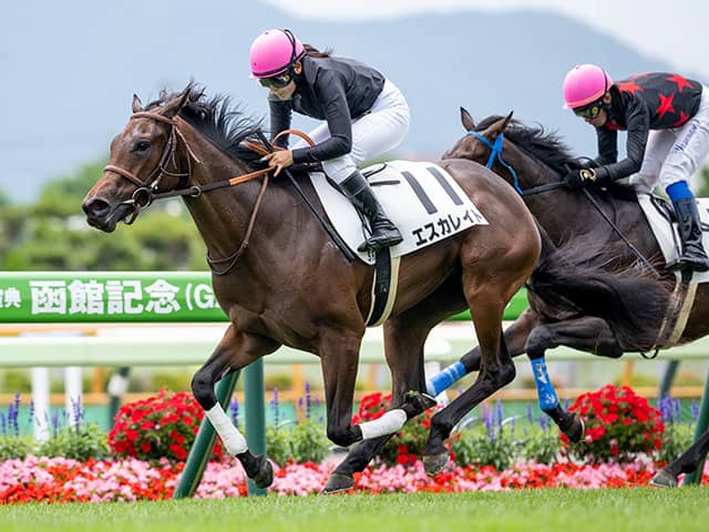 函館5R新馬戦結果】ロードカナロア産駒エスカレイトが初陣飾る