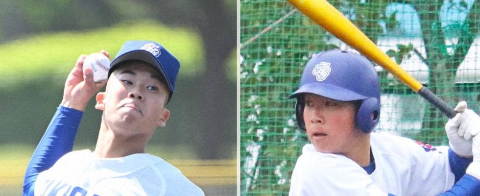 プロ注目の滝川・新井瑛太は大学進学　卒業後プロ目指す　最速153キロ、通算15発の二刀流