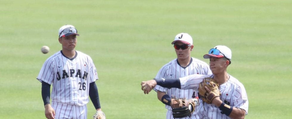 【大学侍ジャパン合宿】打の軸立石正広、守備でも軸になる「勝田や瑠晏から小さいことでも吸収」