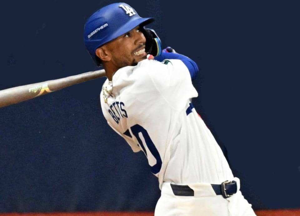 【早い者勝ち！1点のみ】ドジャース ムーキーベッツ ボブルヘッド 5/13 ムーキー・ベッツが約1カ月ぶりの10号ソロ！不振にあえぐ主力