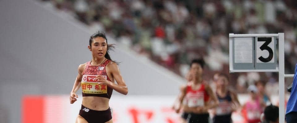 田中希実が大会記録で４連覇！世界陸上代表に内定！２位に１３秒差、衝撃の独走劇「自分らしい走り。自分を許さないという気持ちで走って、やっと許せた」