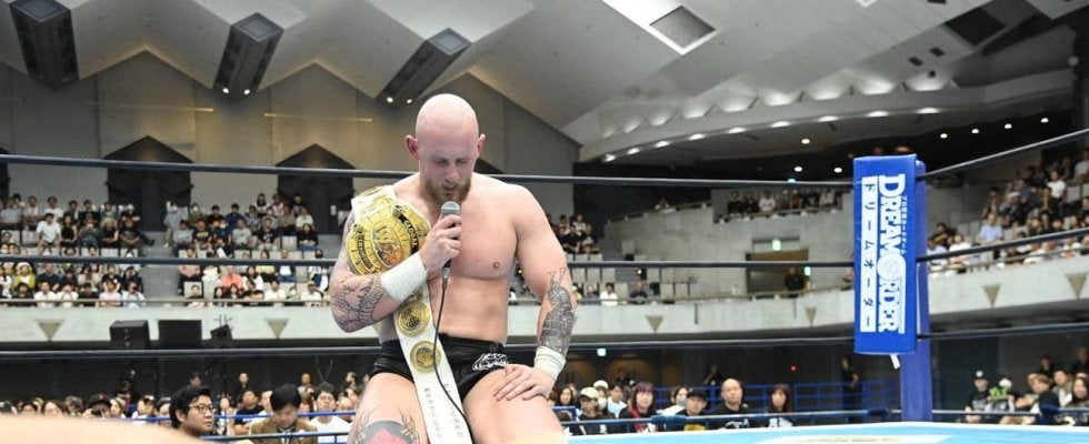 【新日本】ゲイブ・キッドが棚橋弘至破って初防衛、次はG1「過酷なブロック、最高だぜ」