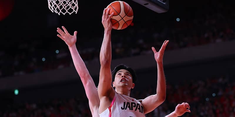 試合終盤の失速を覆せず…オランダとの第1戦は黒星、日本の“大黒柱”ホーキンソンはダブルダブル