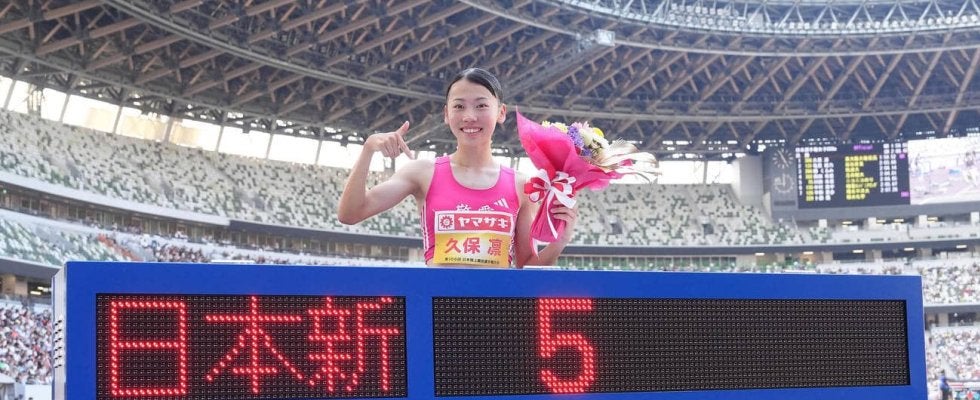 【陸上】久保凛、日本新記録で２連覇「めちゃめちゃうれしい」初の世界選手権へ前進／日本選手権