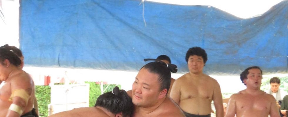 31歳朝乃山、猛暑の屋外稽古場で最多19番17勝２敗　スタミナと集中力増し、いざ再十両へ