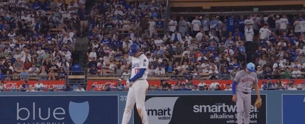 あれ、消えた？大谷翔平をカメラが捉えきれない…しれっと進塁していた“衝撃シーン”