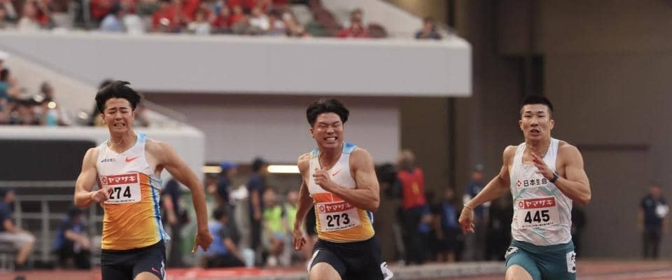 どうなる？男子１００メートル世界陸上代表選考　日本選手権Ｖの桐生は１０秒００突破目指す　サニブラ＆柳田は世界ランク死守条件