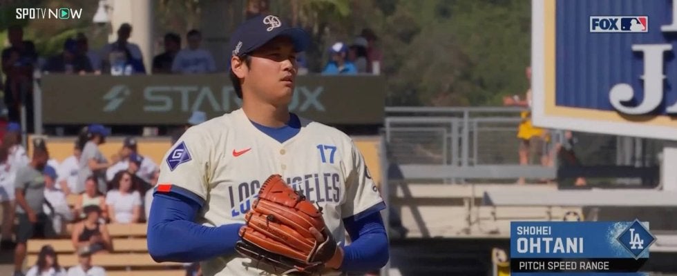 懐かしい写真も…大谷翔平のバースデー登板を現地中継も大特集！ “初々しい”高校時代〜過去所属チーム時代の写真が紹介され話題に