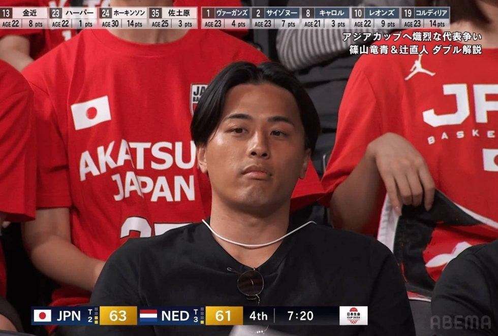 「キャーキャー言われて（笑）」レジェンド富樫勇樹の“お茶目シーン”が脚光！「スッと顔を隠すのもおもろい」「可愛いね」「海南の牧かよ」