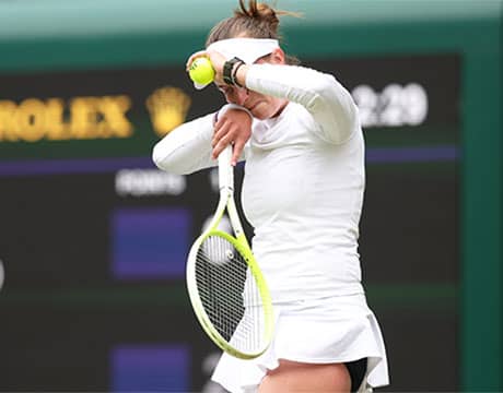 前年女王が涙 3回戦敗退