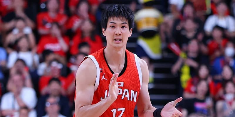 中村太地、ホーバスジャパンデビュー戦でチーム最多16得点「打ち続けた結果が出た」