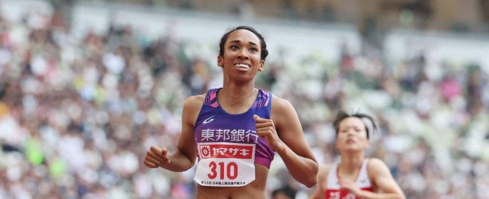 【陸上】井戸アビゲイル風果200ｍ制し２冠「記録が落ちないよう上を目指したい」／日本選手権