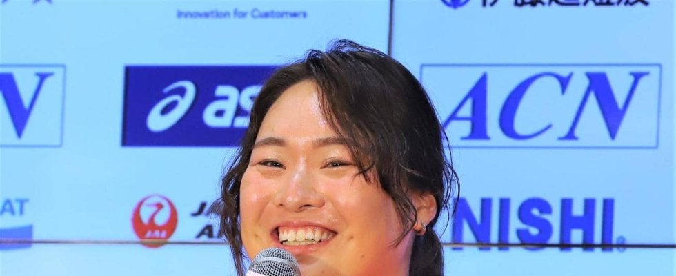 【陸上】北口榛花、欠場の日本選手権に号泣感動「寝るのが大変」右肘痛は「なくなってきている」