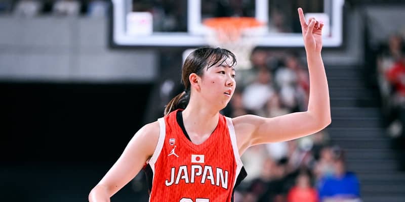 会場がどよめく3ポイントで三井不動産カップMVP獲得…女子日本代表・薮未奈海、切望の国際大会へ