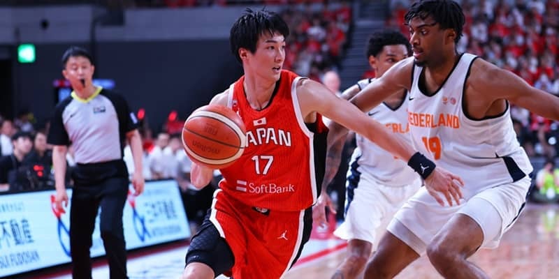 6年ぶりに日本代表復帰した中村太地…シューターとしての役割に「10回中9回はシュートにいくつもり」