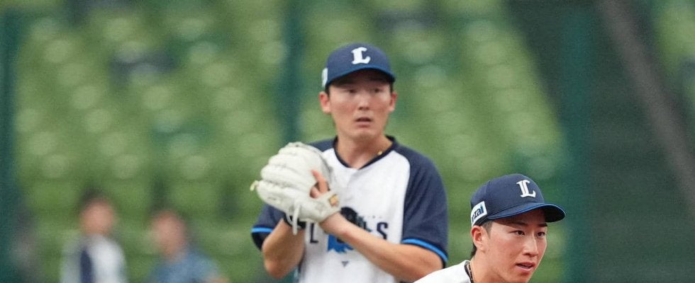 【西武】ドラフト１位斎藤大翔、６位龍山暖、育成２年目金子功児が楽天戦の試合前練習に参加
