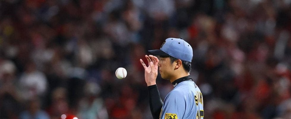 【阪神】才木浩人が押し出し四球で失点許す　今季３度目の四死球４つ、４回時点で球数102球に