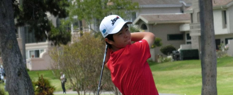 高柳大河が小澤優仁とともに首位と４打差の８位　世界ジュニア13-14歳の部男子