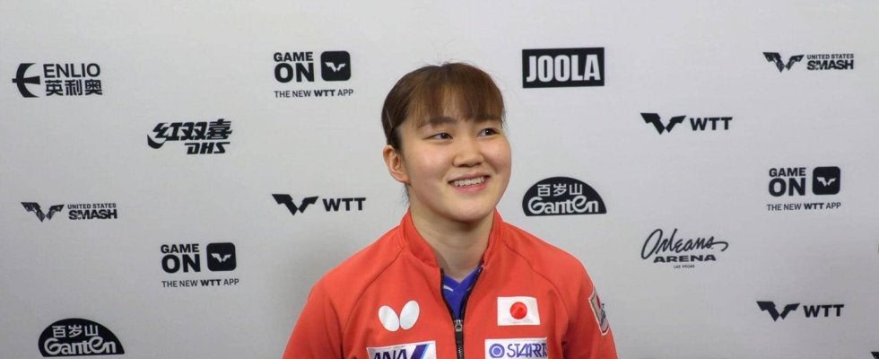 大藤沙月 「くせのある球が特徴的な選手なので、そこに合わせられて良かった」｜USスマッシュ2025