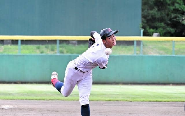 エースで主将、後輩に見せた粘りの姿勢　開志学園・小池投手が気迫