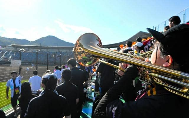札幌旭丘の臨時音楽隊　必死の演奏で初得点　「気持ちは負けない」