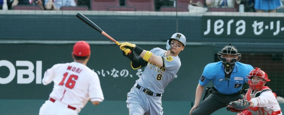 【阪神】11連勝へまた出た佐藤輝明！２戦連発23号先制弾「爆発的に伸びる」侍井端監督もほれぼれ