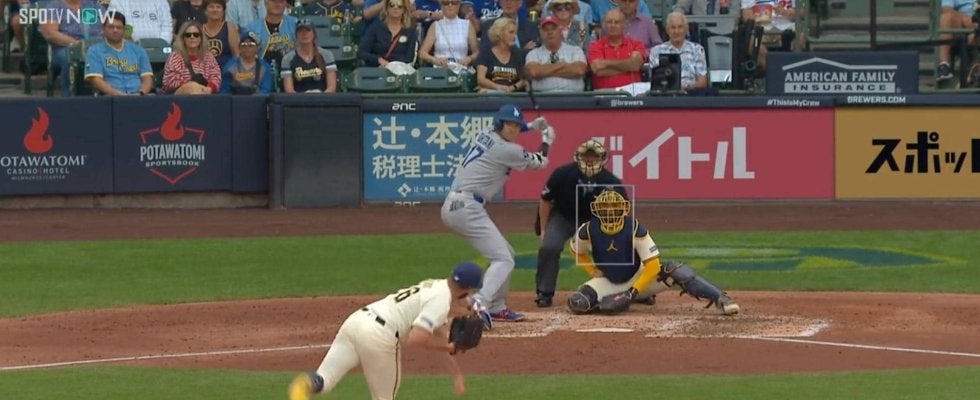あわや直撃…大谷翔平、驚速ファウルを緊急回避で「オォーッ！」 ファンも“ヒヤリ”の瞬間「あぶねー」「怖いよ」